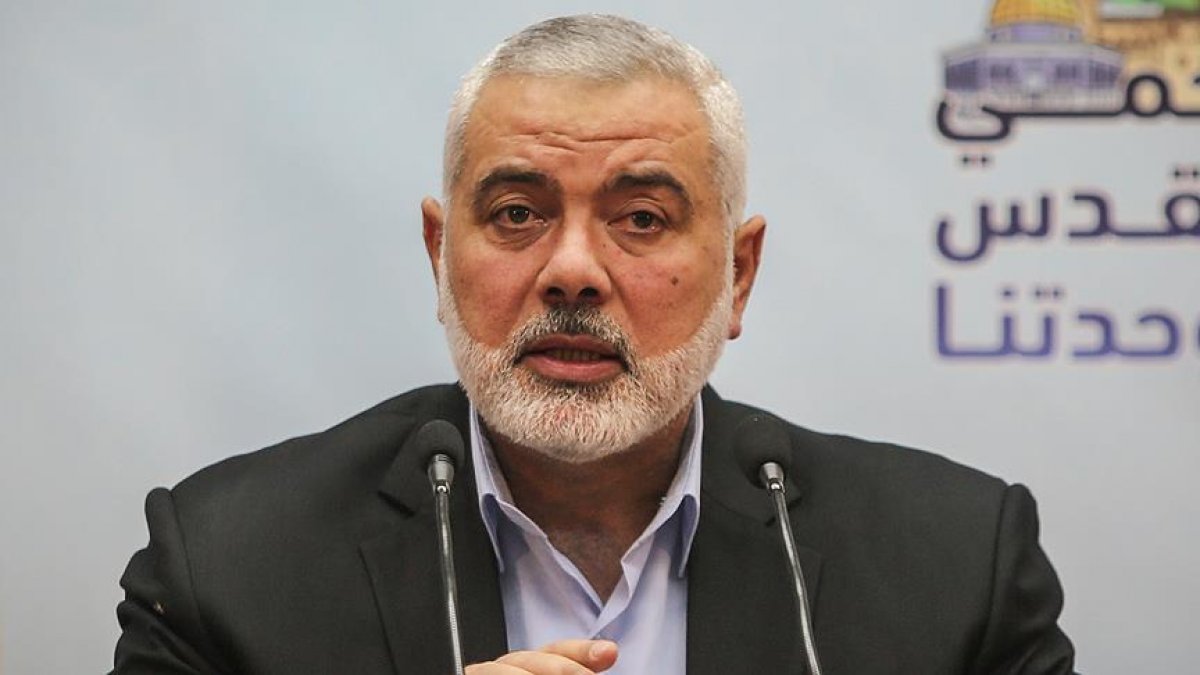 Hamas Lideri Heniyye Mısırlı yetkililerle İsrail ile ateşkesi görüştü #1