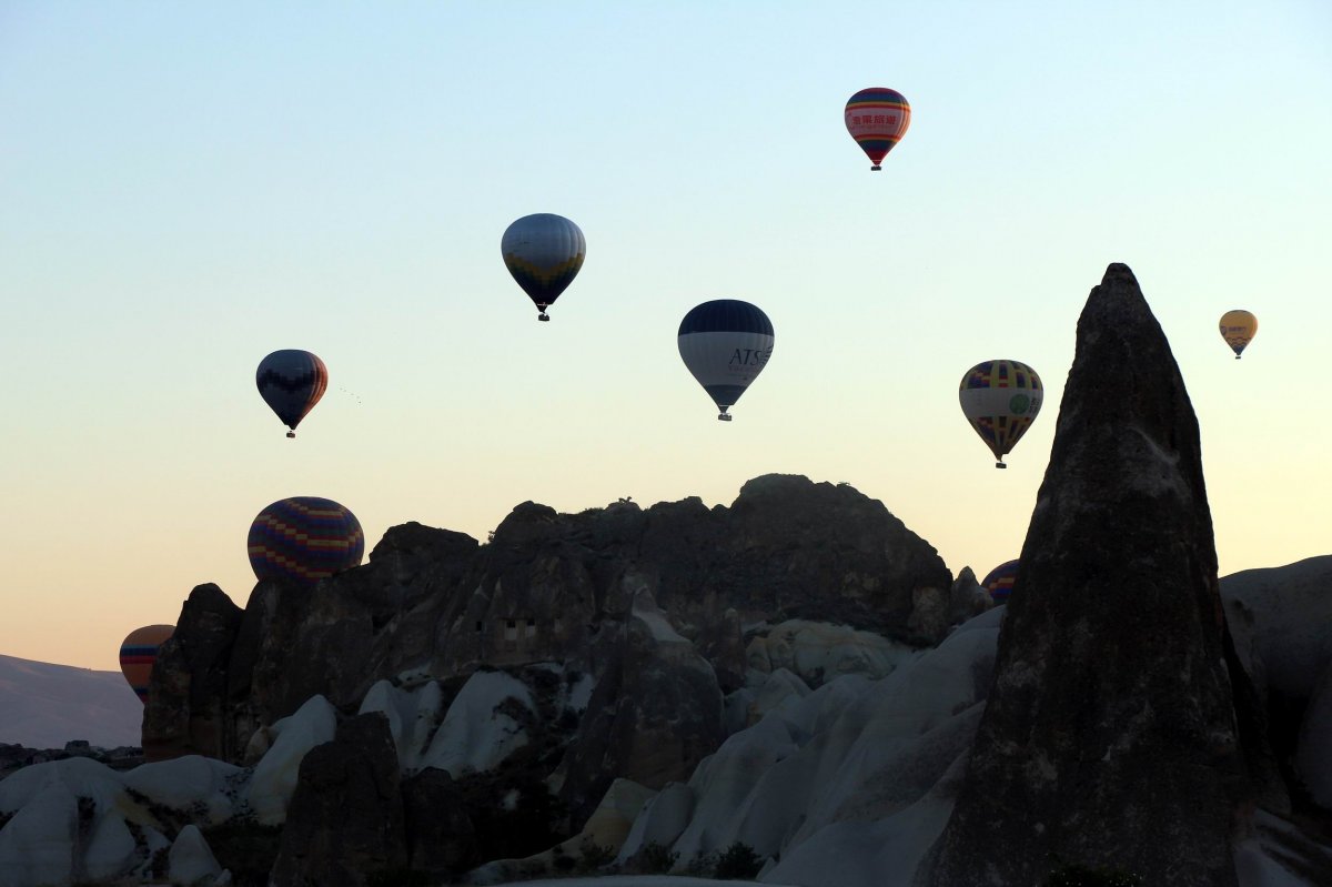 Kapadokya da balonlar tekrardan gökyüzü ile buluştu #1