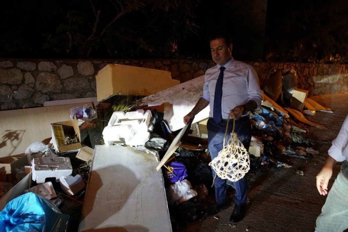 Bodrum Belediye Başkanı isyan etti: Bu çöpler buraya atılır mı #2