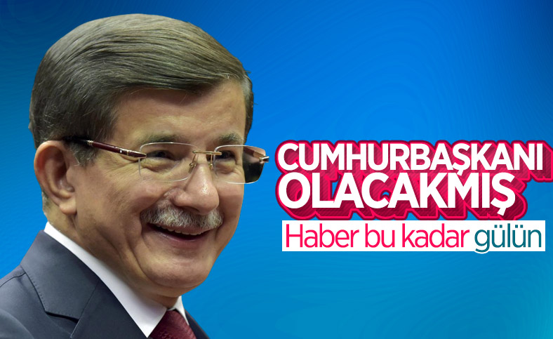 Ahmet Davutoglu Cumhurbaskani Olmak Isterim