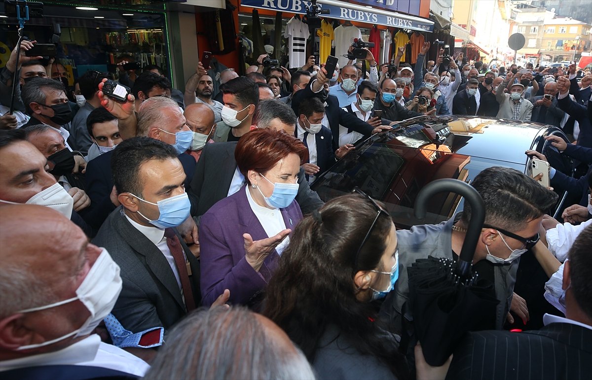 Meral Akşener, Rize Çayeli nde protesto edildi #7
