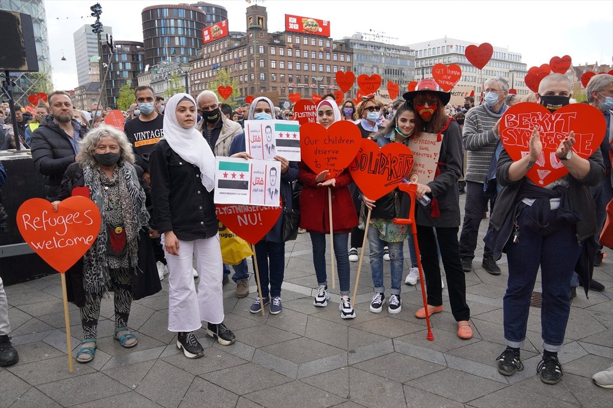 Danimarka da mültecilerin Suriye ye geri gönderilmesine tepki #7