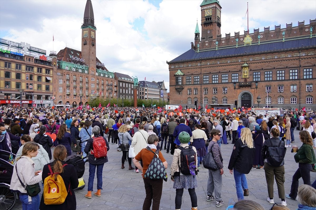 Danimarka da mültecilerin Suriye ye geri gönderilmesine tepki #5