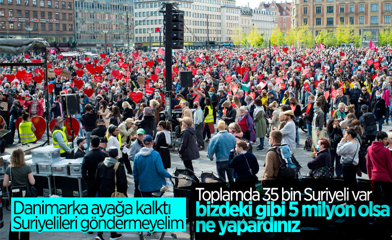 Danimarka'da mültecilerin Suriye'ye geri gönderilmesine tepki