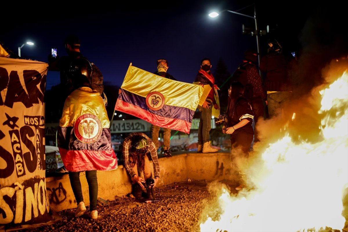 Kolombiya’da hükümet karşıtı protestolar devam ediyor #9