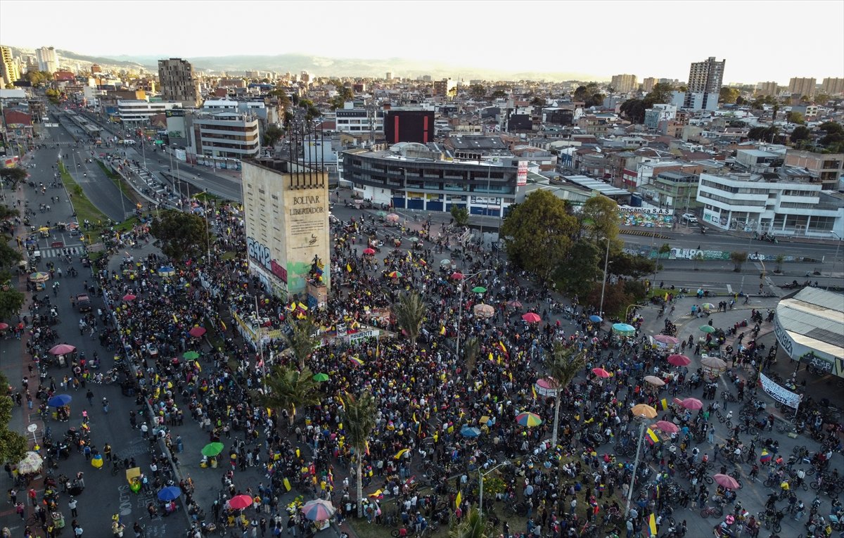 Kolombiya’da hükümet karşıtı protestolar devam ediyor #7