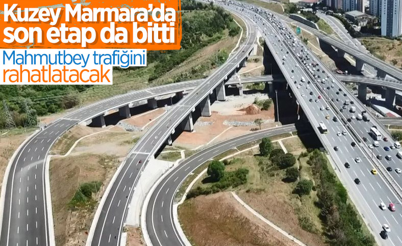 Kuzey Marmara Otoyolu Projesi'nin son bölümü de bitti
