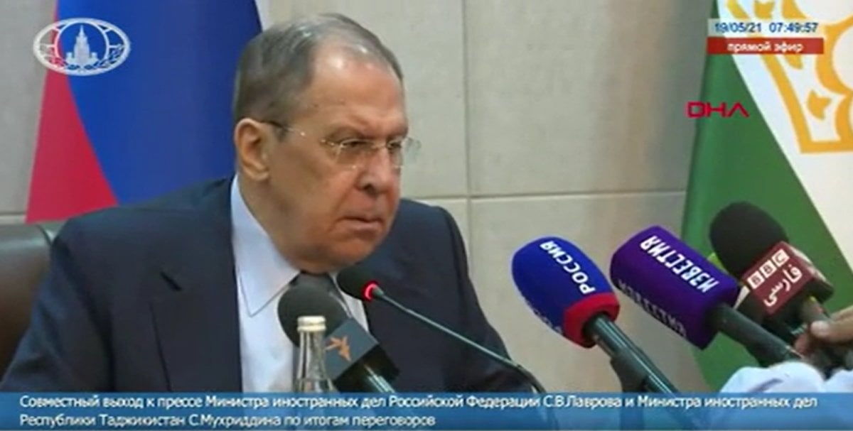 Russian Foreign Minister Sergey Lavrov's reaction to the BBC correspondent #1
