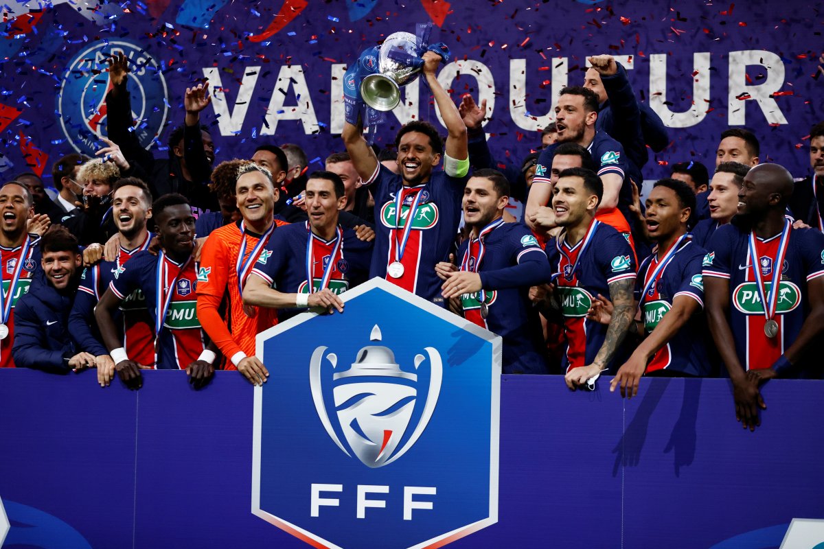 PSG, Monaco yu 2 golle yenerek Fransa Kupasını kazandı #11