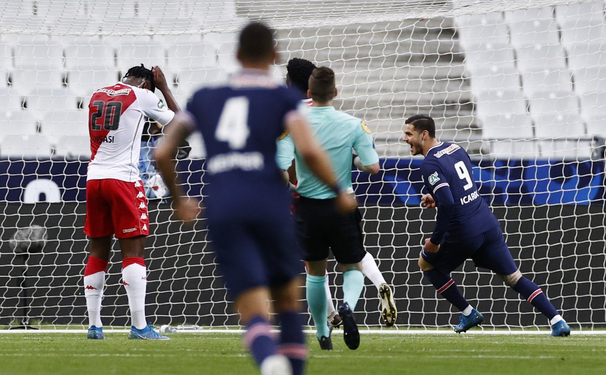 PSG, Monaco yu 2 golle yenerek Fransa Kupasını kazandı #1