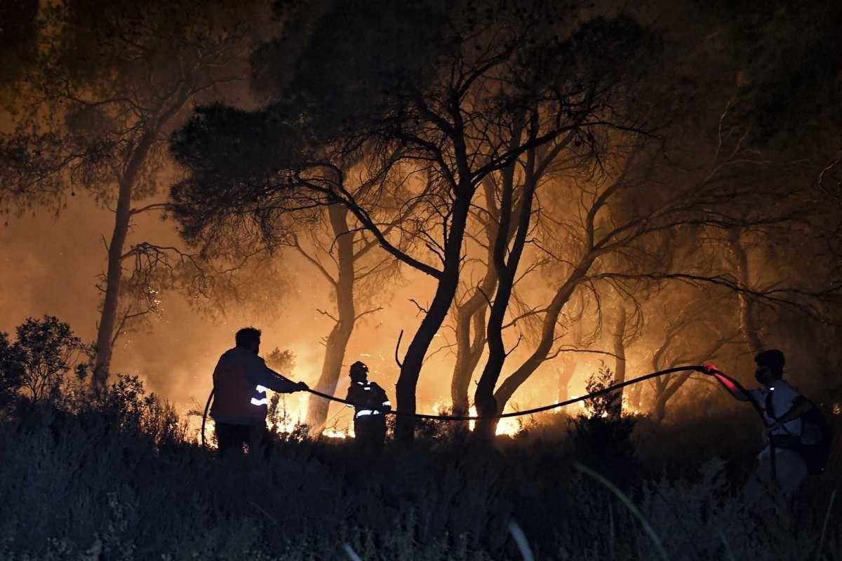 Forest fire in Greece #6