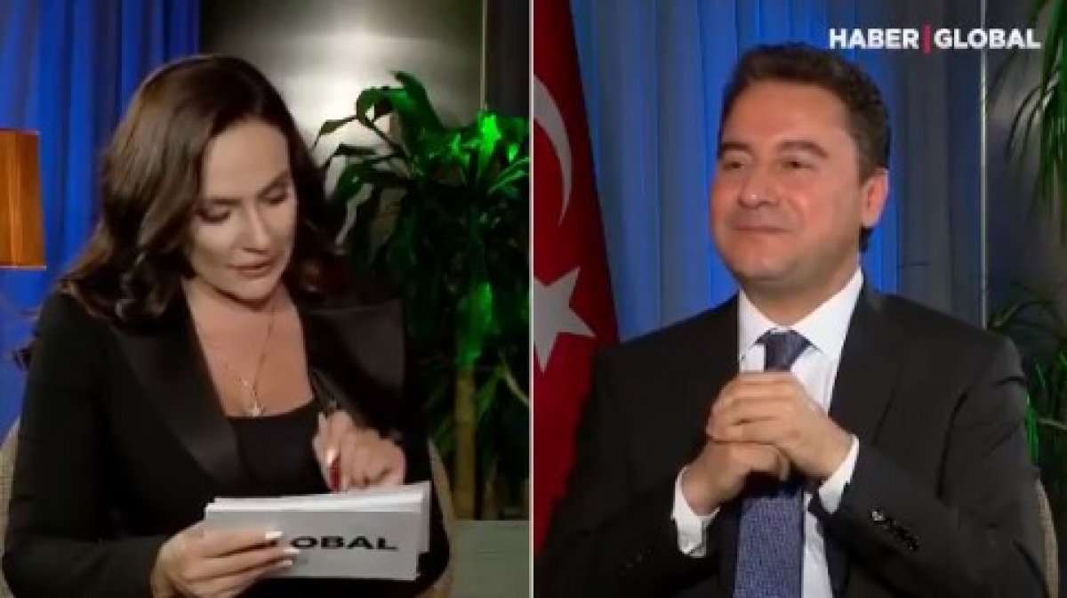 Buket Aydın dan Ali Babacan a Size iki yüzlü diyorlar sorusu #1