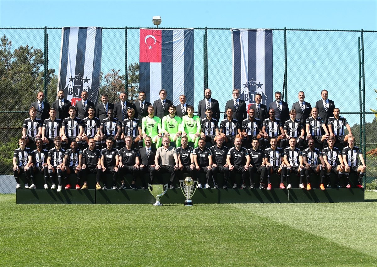 Beşiktaş, şampiyonluk için poster çekimi düzenledi #6