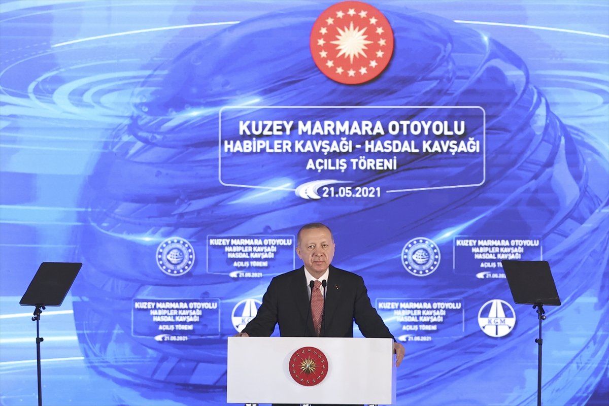 Cumhurbaşkanı Erdoğan ın, Kuzey Marmara Otoyolu 7. Kesimi açılış töreni konuşması #3