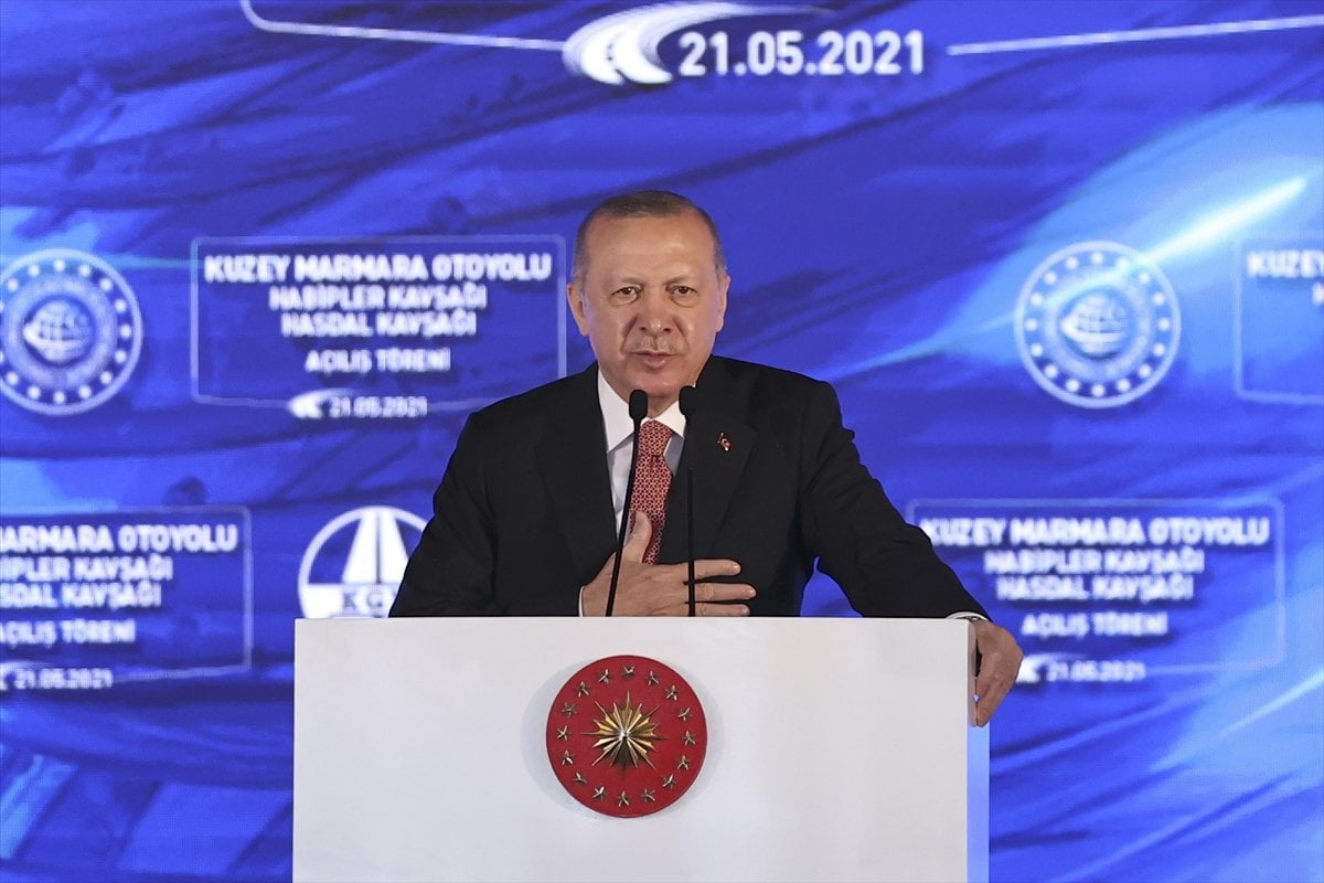 Cumhurbaşkanı Erdoğan ın, Kuzey Marmara Otoyolu 7. Kesimi açılış töreni konuşması #2