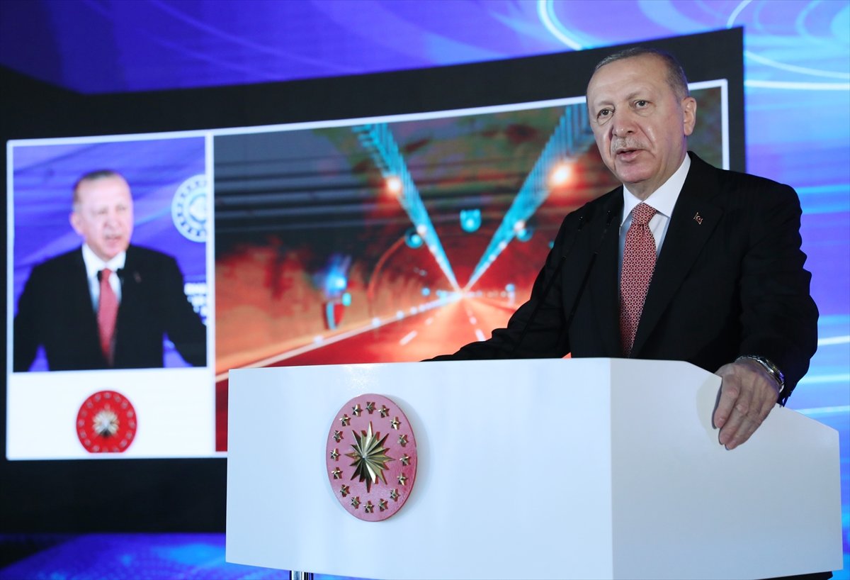 Cumhurbaşkanı Erdoğan ın, Kuzey Marmara Otoyolu 7. Kesimi açılış töreni konuşması #5