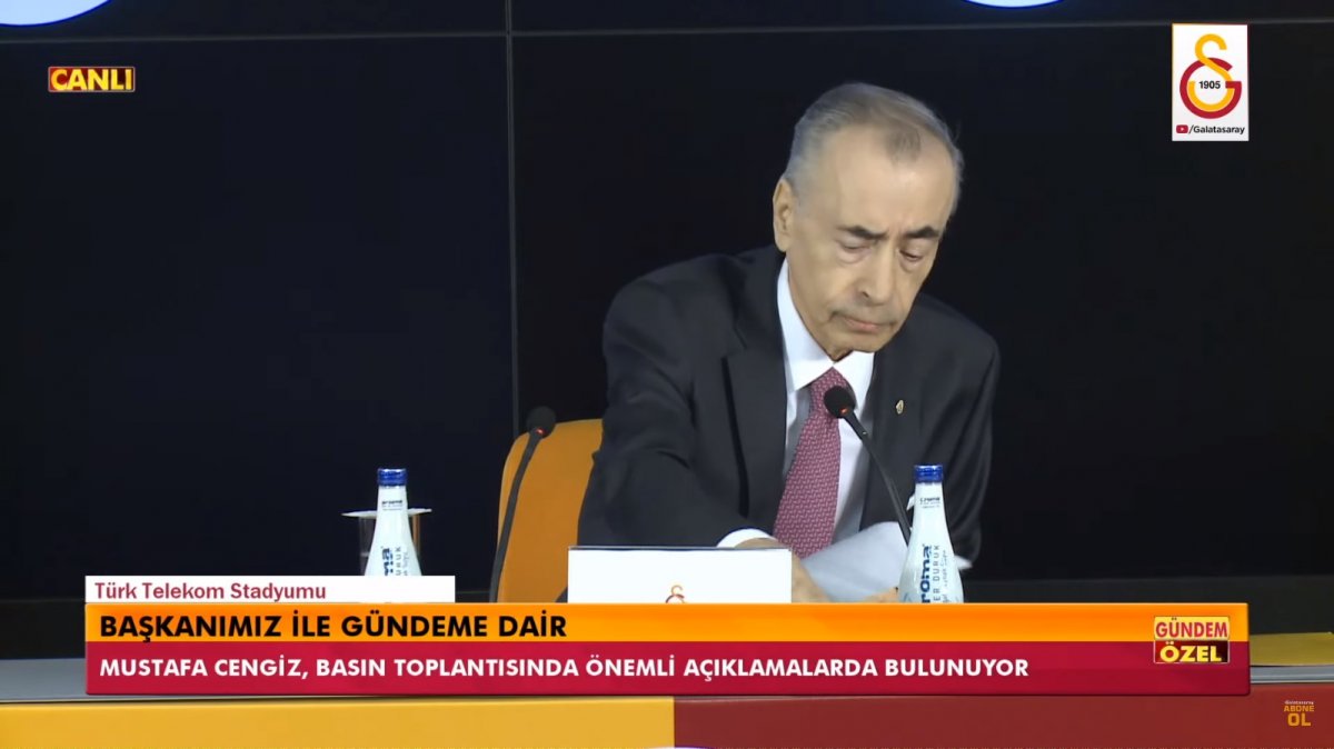 Mustafa Cengiz: Fatih Terim kendini başkan üstü görüyor #2