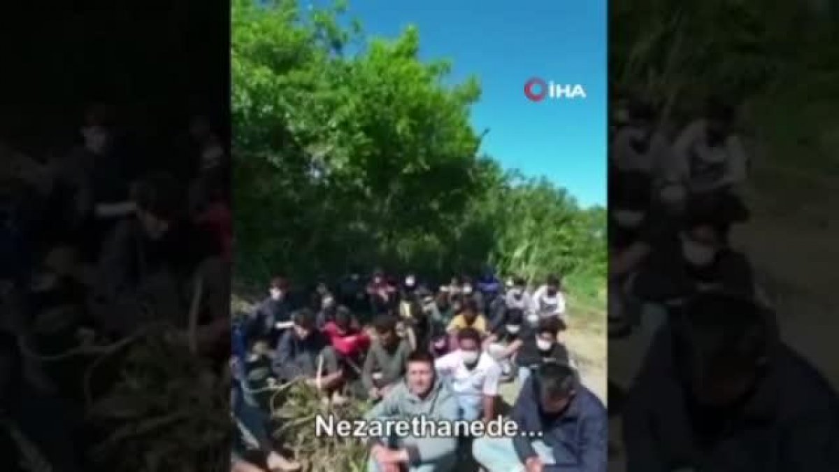Yunanistan ın dövüp aç bıraktığı 35 göçmene Mehmetçik sahip çıktı #3