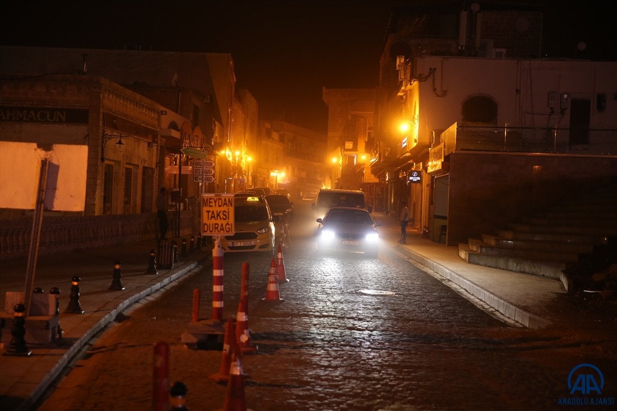 Mardin’de toz fırtınası şehri sardı #2