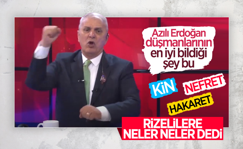 Can Ataklı, Rizelilere hakaret etti