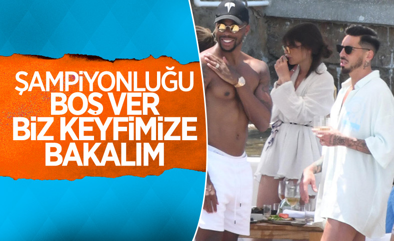Donk ve Sosa, Bodrum tatilinde karşılaştı