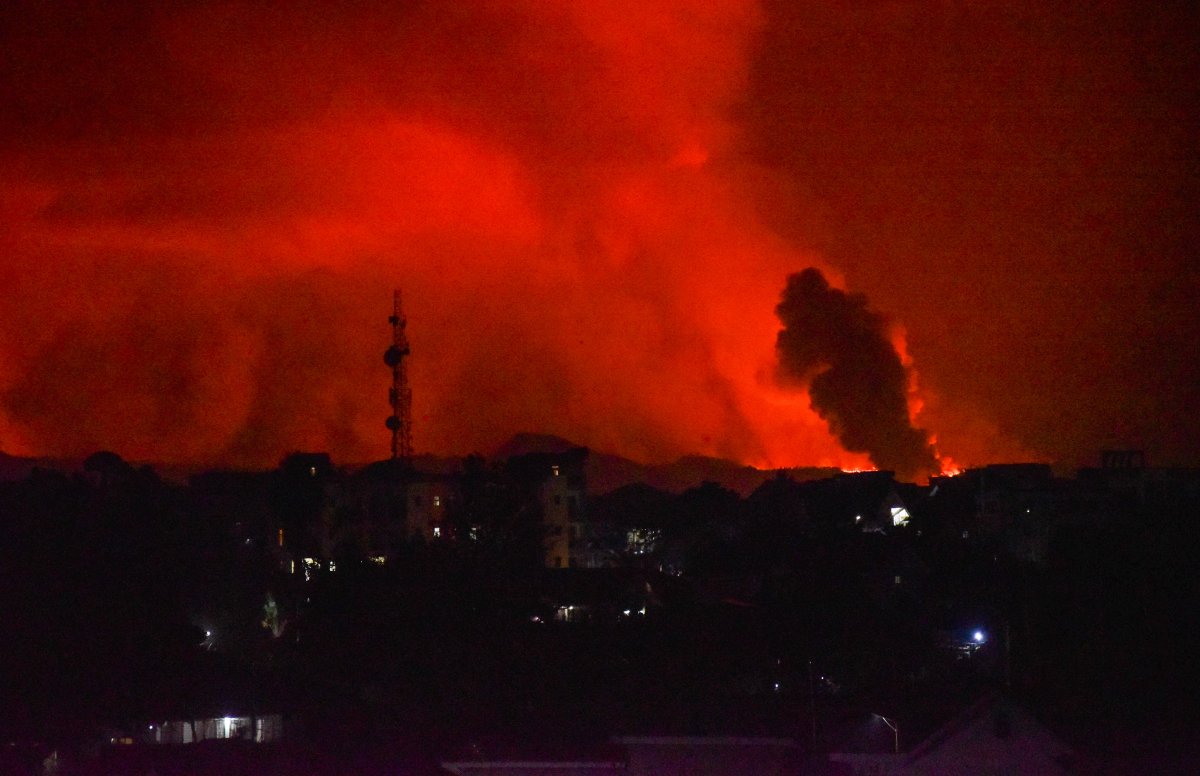 Nyiragongo, Africa's most active volcano, erupted in Congo #1