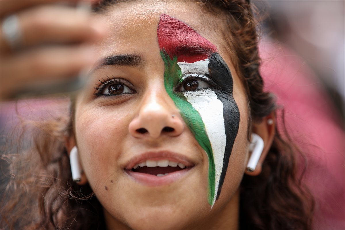 New York ta Filistin e destek yürüyüşü #4