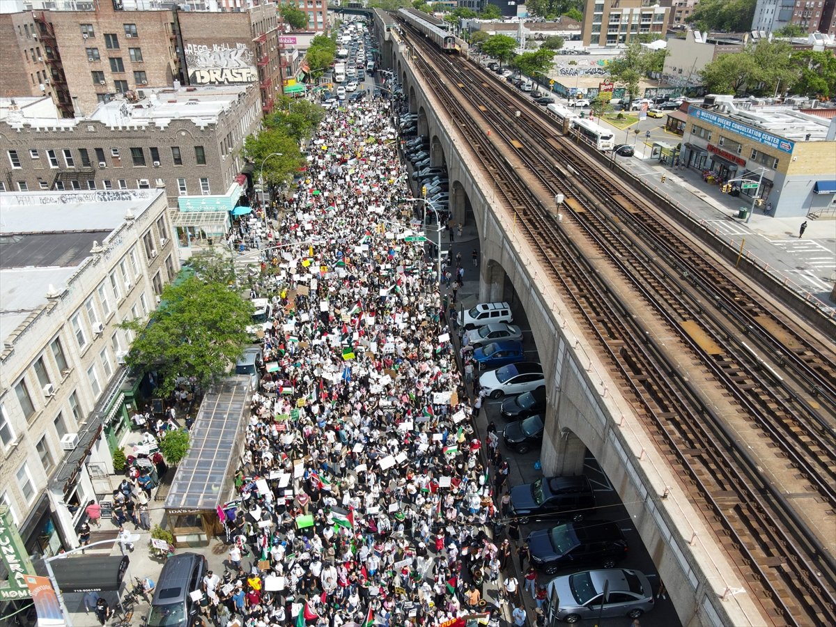 New York ta Filistin e destek yürüyüşü #3