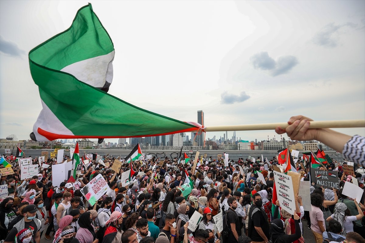 New York ta Filistin e destek yürüyüşü #7