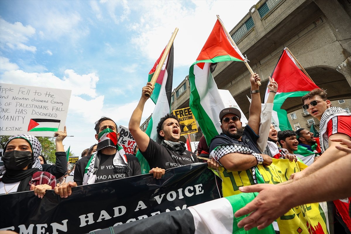 New York ta Filistin e destek yürüyüşü #5