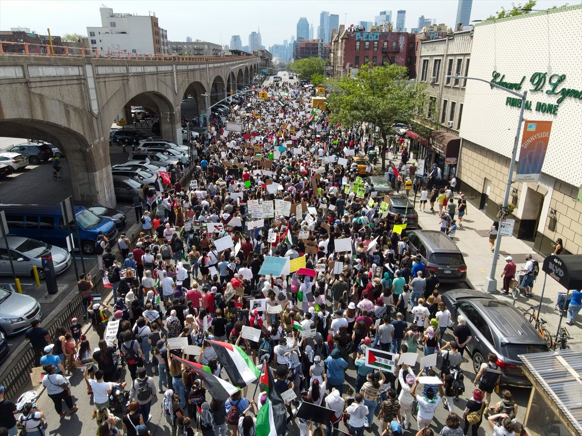 New York ta Filistin e destek yürüyüşü #2