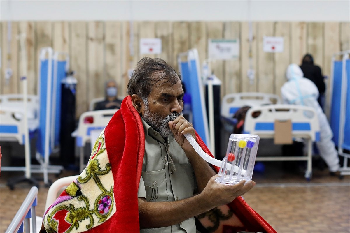 Cricket stadium in India turned into coronavirus hospital #5