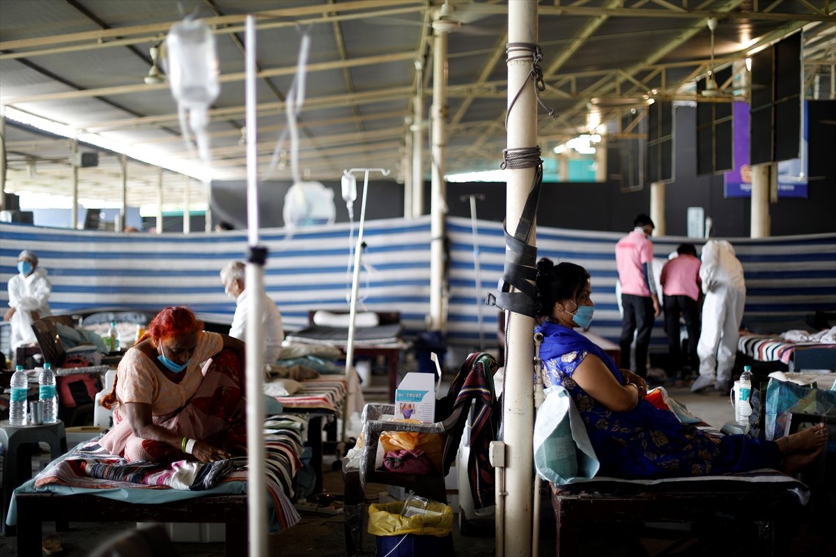 Cricket stadium in India turned into coronavirus hospital #3