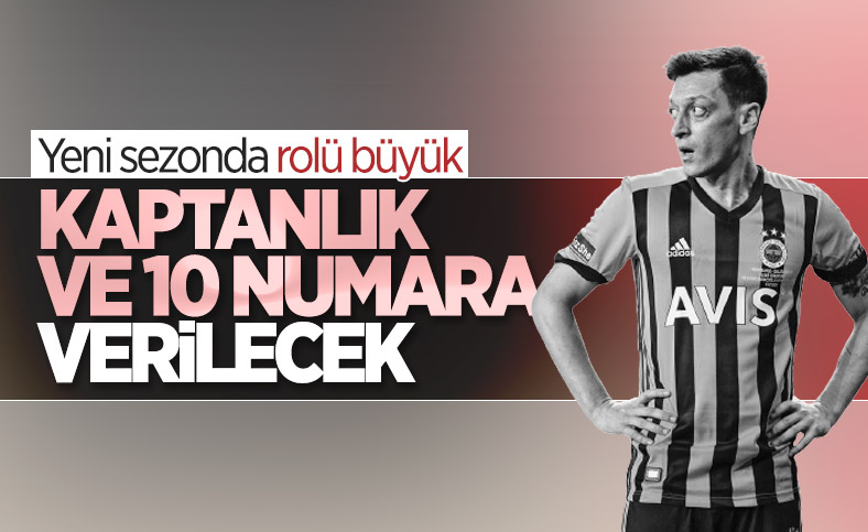 Mesut Özil 10 numaralı formayı giyecek