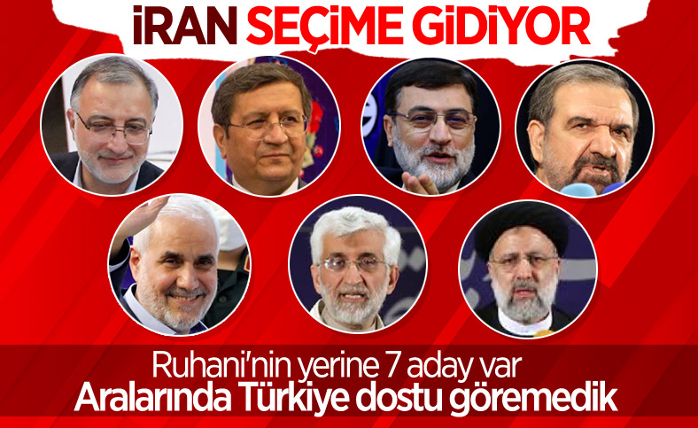 İran'da cumhurbaşkanlığı seçimlerinin 7 adayı belli oldu