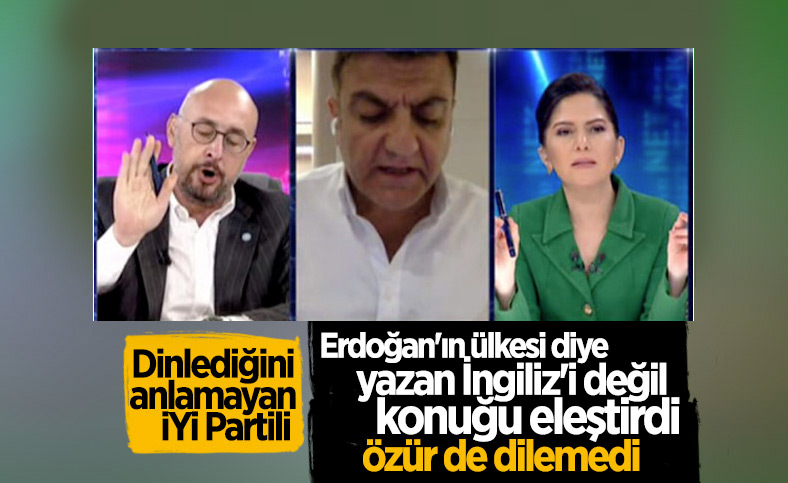 Habertürk'te 'Erdoğan'ın ülkesi' tartışması