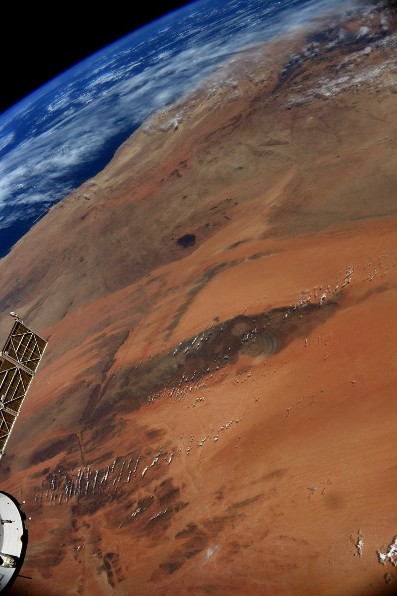 French astronaut Thomas Pesquet photographed the Sahara Desert from space #2