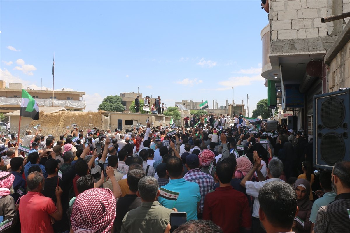 The election of the Assad regime was protested in Syria #3