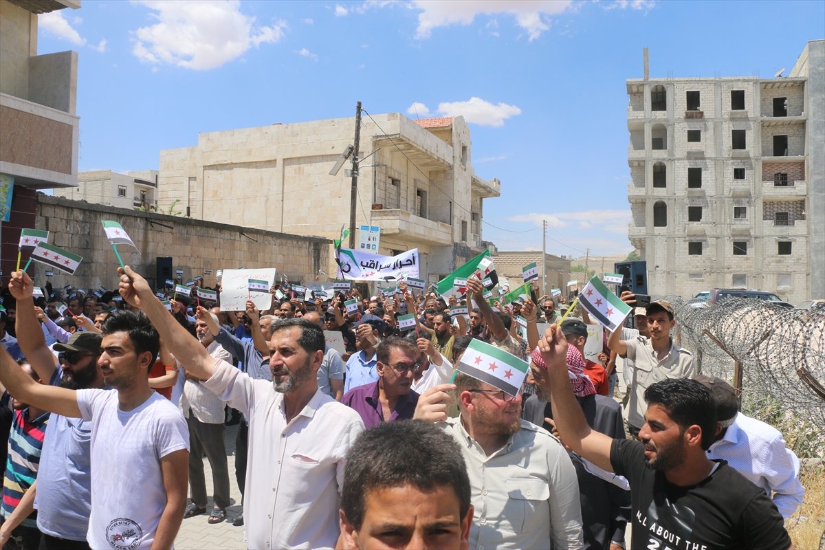 The election of the Assad regime was protested in Syria #2