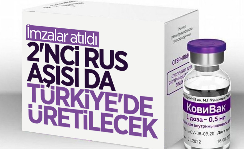 Turk İlaç, Rus koronavirüs aşısı CoviVac'ın üretimi için anlaşma yaptı