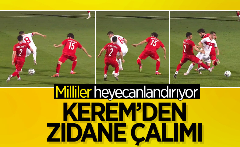Kerem Aktürkoğlu'ndan nefis çalım