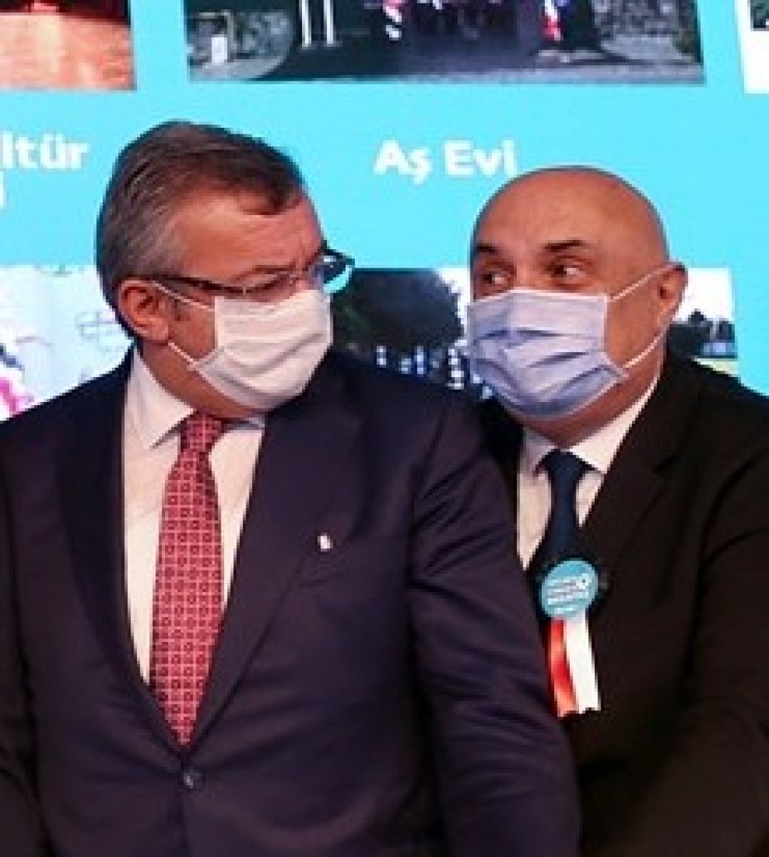 CHP nin toplu açılış töreninde vekiller arasında buton gerginliği #2