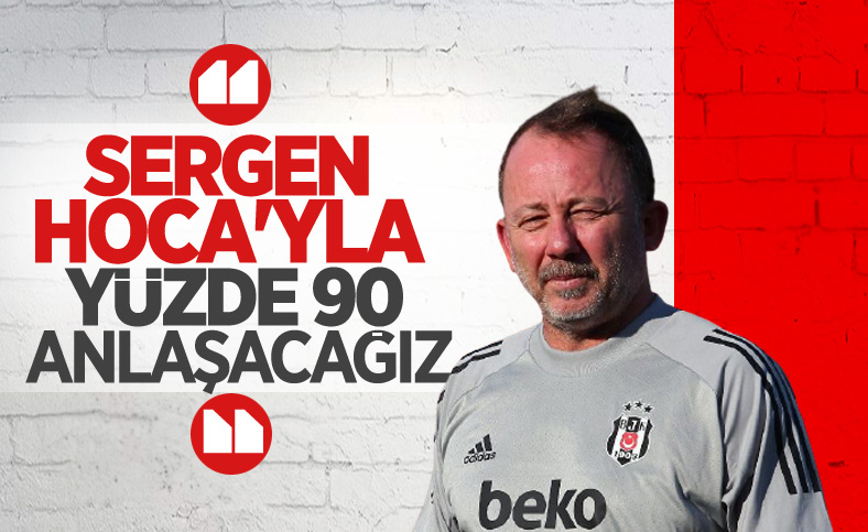 Emre Kocadağ: Sergen Yalçın'la %90 anlaşırız