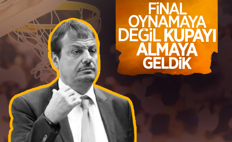 Ergin Ataman: Gergin ve kararlıyız