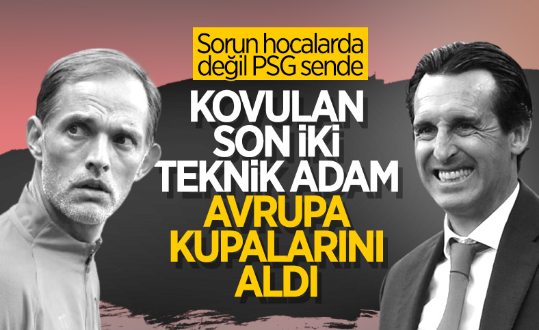 PSG'den kovulan iki teknik direktör Avrupa kupalarını domine etti