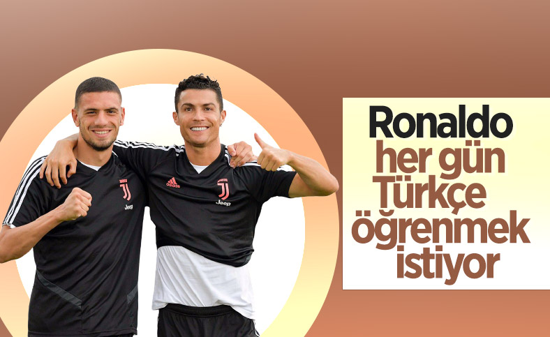 Merih Demiral: Ronaldo her gün Türkçe öğrenmek istiyor