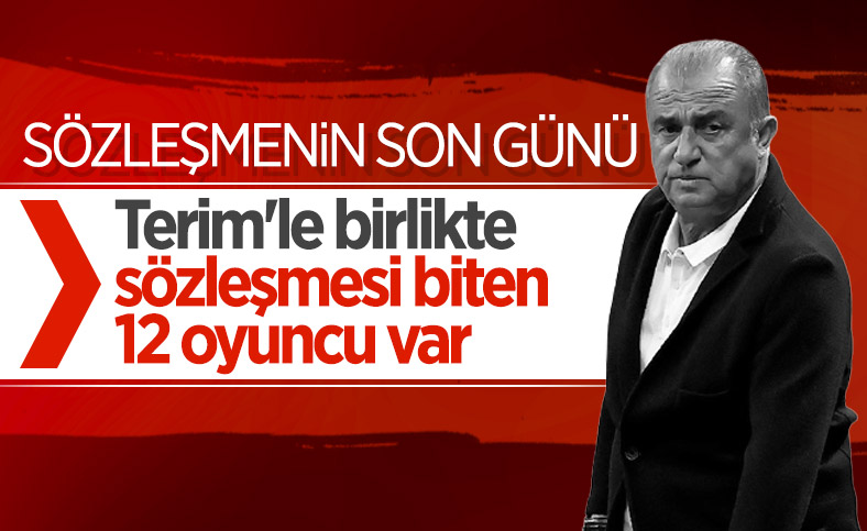 Galatasaray'da Fatih Terim'in sözleşmesi sona eriyor