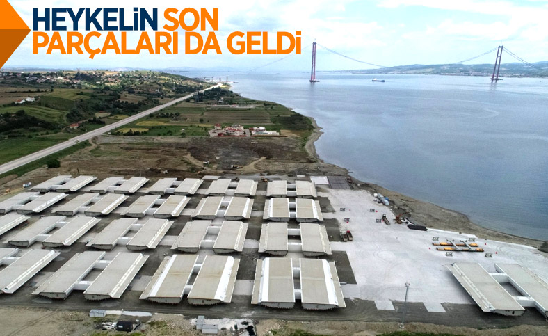 1915 Çanakkale Köprüsü’nden geçecek araçlar için yol yapımına başlanıyor