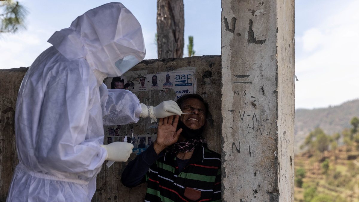 The number of daily cases in India is at the lowest level in recent