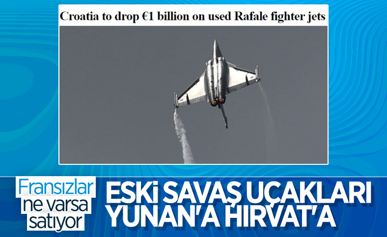 Hırvatistan, Fransa'dan 12 adet ikinci el Rafale satın alacak